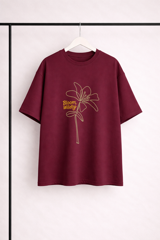 Bloom Wildly Oversized Classic T-Shirt