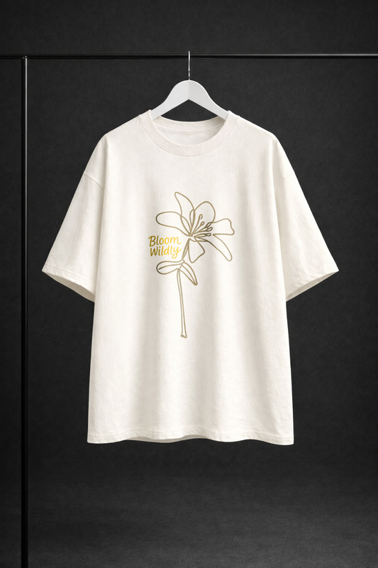 Bloom Wildly Oversized Classic T-Shirt